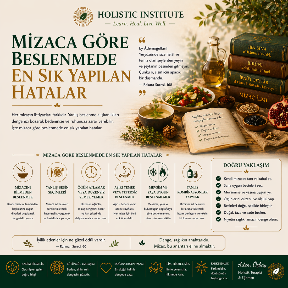 Mizaca Göre Beslenmede En Sık Yapılan Hatalar