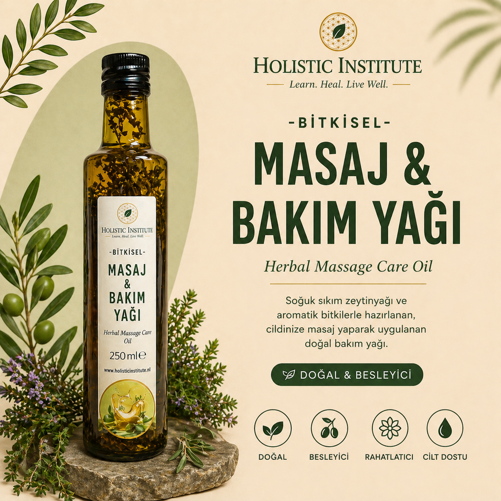 Bitkisel Masaj & Bakım Yağı - Rahatlama ve Yenilenme